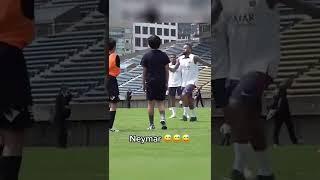 Neymar was all laughs 