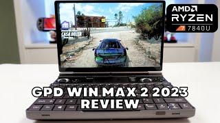 GPD WIN MAX 2 2023 Review High-performance AMD Ryzen 7 7840U With 780M Graphics AAA handheld gaming