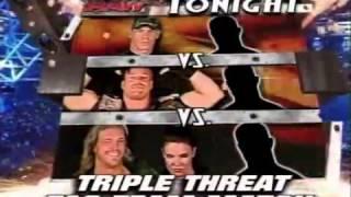 WWE Raw 3-7-06 Match Card