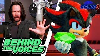 Sonic the Hedgehog 3  Keanu Reeves is Shadow the Hedgehog  Behind the Voices