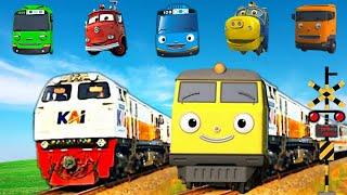 MARI BERMAIN Tebak Gambar Kereta Api Panjang Titipo Genie Thomas and Friends Tayo Chuggington