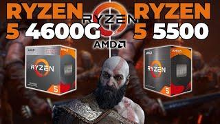 Ryzen 5 4600G vs Ryzen 5 5500 - Qual a Diferença?