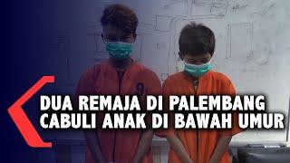 Dua Remaja di Palembang Cabuli Anak di Bawah Umur