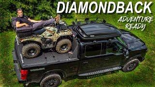DiamondBack HD Pickup Truck Cover Review  Carry an ATV and MORE on TOP of the Best Tonneau