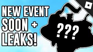 ANOTHER NEW EVENT IS COMING SOON THE GAMES EVENT & LEAKS  Roblox