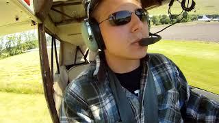 Banner Pilot Hooking POV and Flying the beach