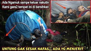 Camping horor - Marah hampir sesak nafas ada yang menjerit tengah hutan