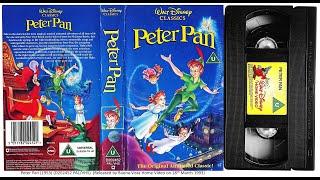 Peter Pan 1953 . 18th March 1993 - UK VHS