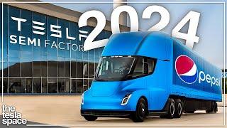 The 2024 Tesla Semi Update Is Here
