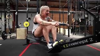 Learn how to row and create POWER rowing is a pushing sport not a pulling sport.