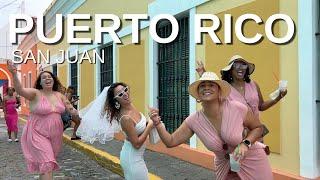PUERTO RICO Walking Tour 4K - OLD SAN JUAN