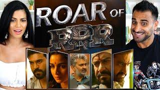 ROAR OF RRR - RRR MAKING - REACTION  NTR Ram Charan Ajay Devgn Alia Bhatt  SS Rajamouli