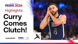 Stephen Curry comes CLUTCH as USA win Olympic Gold again   FULL fourth-quarter  #Paris2024