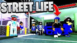 I JOINED A GANG IN THIS NEW ROBLOX STREET LIFE HOOD GAME