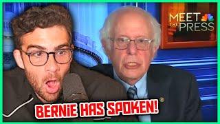 Bernie Sanders Shares Insight On Kamala  Hasanabi Reacts