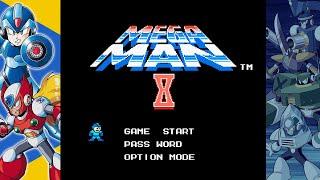 MSU-1 Mega Man X with Mega Man 10 music All Stages% - Longplay