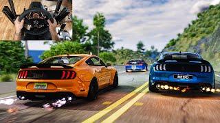 LOUD 852HP Shelby GT500 Shelby Convoy - Assetto Corsa  Thrustmaster Wheel