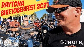 Daytona Biketoberfest 2021- Motorcycle ride around Daytona and Main Street- Mayhem to follow....