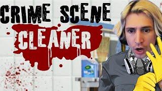 XQC PLAYS CRIME SCENE CLEANER