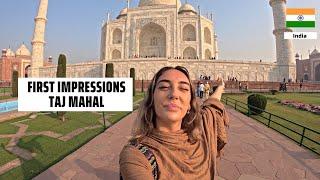 First Time Visiting Taj Mahal and trying Bedai Puri