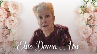 Live Stream of the Funeral Service of Elsie Dawn Airs