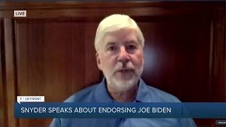 7 UpFront Former Governor Rick Snyder speaks about endorsing Joe Biden