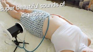 ASMR super beautiful sounds of digestion