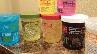 Natural Hair The Complete EcoStyler Gel Review All Colors