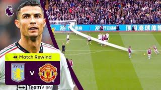 Highlights Cristiano Ronaldo’s Last Premier League Match  Aston Villa vs Manchester United