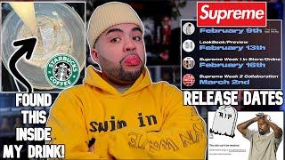 Supreme SS23 Release Dates  Starbucks Employee Tried To Poison Me.. RIP YeezySupply.com