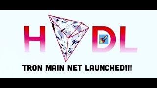 TRON MAIN NET LAUNCHED