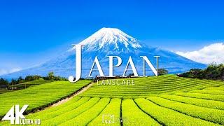 FLYING OVER JAPAN 4K UHD Amazing Beautiful Nature Scenery with Relaxing Music  4K VIDEO ULTRA HD