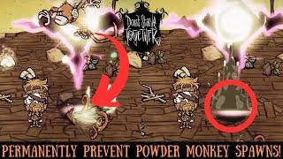 PERMANENTLY Stop Unnatural Portal Powder Monkey Spawns - Dont Starve Together Quick Bit Guide