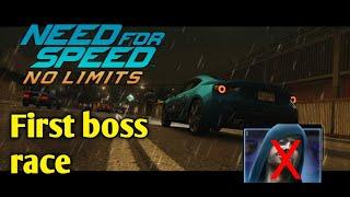 Need for speed no limits - First boss race.