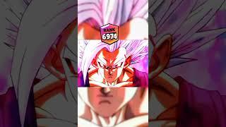 BLACK FRIEZA VS GOHAN BEAST - Brawl Stars Rank Up  #shorts  #dbs  #dbz  #brawlstars  #goku  #dbs