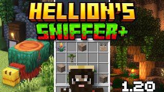 Hellions Sniffer+ — Ridable Sniffer Ancient Cave - Minecraft 1.20 Mods Showcase