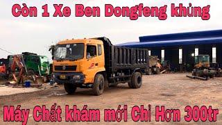 Hai Mẫu Xe Ben DonFeng 8 Tấn Thùng To Khủng Nhất Việt Nam 142 Khối  Thành Xe Ben Máy Công Trình