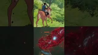 Zelda Tears of the Kingdom Similarity with Princess Mononoke #shorts #zeldatotk