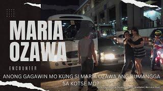 ENCOUNTER WITH MARIA OZAWA PLUS SHE STOPS THE TRAFFIC IN EDSA #MariaOzawa #MariaOzawaStopsTraffic #M