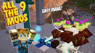 The EASIEST Way to get INFINITE Mana ◽️ All The Mods 9 EP16