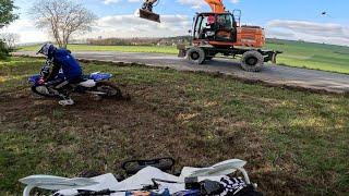 MOTOCROSS VS MEC DE CHANTIER 