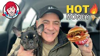 Hot Honey Chicken Sandwich with a Puppy