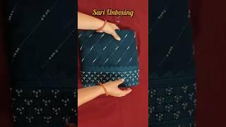 Meesho Sari Unboxing  #yt #meesho #onlineshopping #unboxing #review #sari #new #trend #shortsfeed