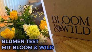 BLUMEN TEST mit Bloom & Wild