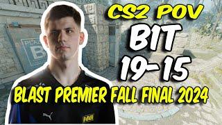 CS2 POV  NAVI b1t 1915 vs Falcons Ancient @ BLAST Premier Fall Final 2024