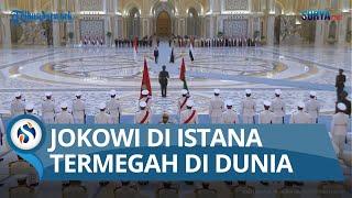  LIVE FROM LOCATION  Megahnya Istana Qasr Al Watan Tempat Presiden MBZ Sambut Jokowi di Abu Dhabi