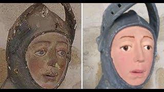 Another church artwork has been given a dodgy restoration