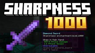 How To Get a SHARPNESS 1000 STICK in Minecraft 1.21