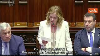 Giorgia Meloni riferisce alla Camera in vista del Consiglio Europeo - PARTE 3