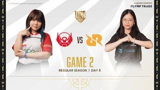 BIGETRON ERA VS RRQ MIKA - GAME 2  WSL S6 REGULAR SEASON - DAY 5